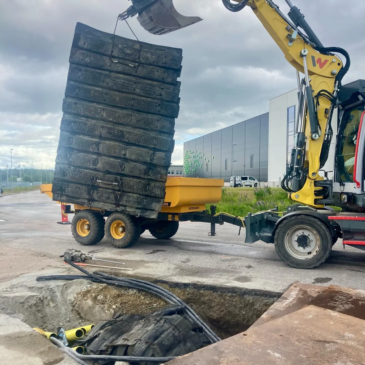 Lastning vid industri